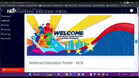 deped national education portal.